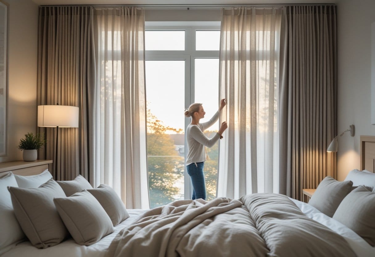 Sådan skaber du den perfekte soveværelsesstemning med gardiner i Frederikshavn